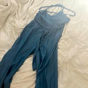 Chambray denim jumpsuit (medium)